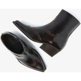 VIA VAI - Do Aiden - Bruin - Enkellaarsjes - Lakleer