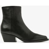 VIA VAI - Do Cassidy - Enkellaarsjes - Zwart - Blokhak - Handgemaakt in Portugal