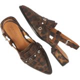 VIA VAI - Jazz Tammi - Slingbacks - Luipaardprint