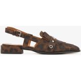 VIA VAI - Jazz Tammi - Slingbacks - Luipaardprint