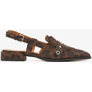 VIA VAI - Jazz Tammi - Slingbacks - Luipaardprint