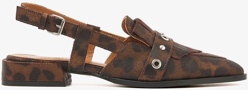 VIA VAI - Jazz Tammi - Slingbacks - Luipaardprint