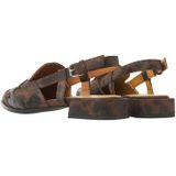 VIA VAI - Jazz Vaienna - Slingbacks - Luipaardprint - Zilverkleurige Gespsluiting