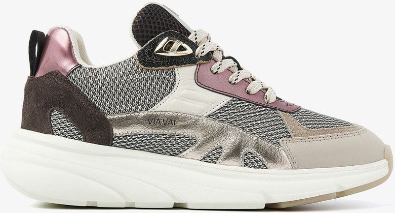 VIA VAI - Vic Harmony - Sneakers - Meerkleurig - Lichtgewicht Zool - Handgemaakt in Portugal