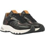 VIA VAI - Liz Leighton - Sneakers - Zwart - Chunky Zool - Handgemaakt in Portugal