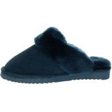 Warmbat Australia Suède Pantoffels Donkerblauw