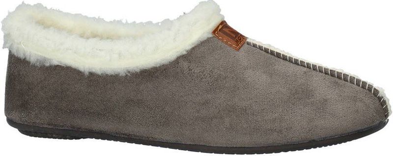 Nelson Home - Pantoffels - Imitatiewol - Flexibele Rubberen Zool