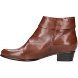 Regarde Le Ciel Stefany 03 Leren Enkellaarzen Cognac