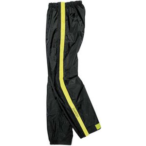 Difi - Zip Regenbroek - Zwart - 100% Polyamide