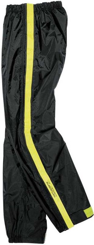Difi - Zip Regenbroek - Zwart - 100% Polyamide