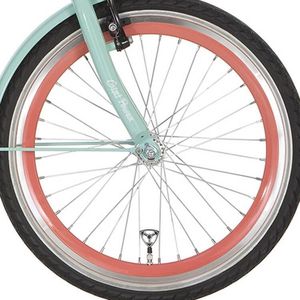 Alpina - Voorwiel - 22 Inch - J19DB Salmon - Spaken Silver - Standaard Voornaaf