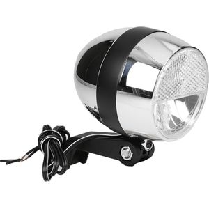 Cortina koplamp amsterdam e-bike chroom zwart