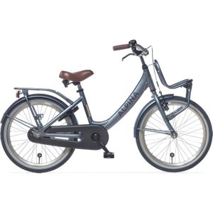 Alpina Clubb Meisjesfiets - 20 inch - Satin Blue Matt - Transportfiets Meisjes - Blauw