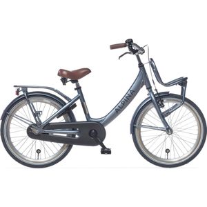 Alpina Clubb Meisjesfiets - 22 inch - Satin Blue Matt - Transportfiets Meisjes - Blauw