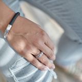 Silk - Ring 353.17 - Zilver - Eerste Gehalte Zilver - Oxidering