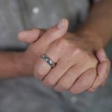 Silk - Ring 353.17 - Zilver - Eerste Gehalte Zilver - Oxidering