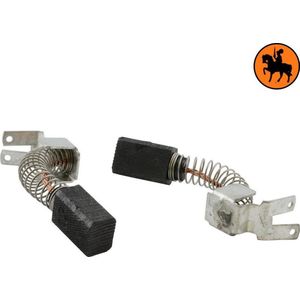 Koolborstelset voor Metabo Schuurmachine SBE650/2S R+L - 6,3x8x12mm