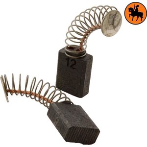 Koolborstelset voor Metabo Schuurmachine SBE815/2 S R+L SIGN - 5x10x12,5mm