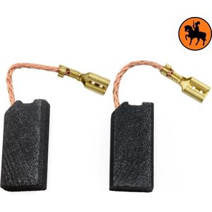 Koolborstelset voor Black & Decker frees/zaag GS1600 - 6,30x12,5x25mm