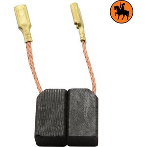Koolborstelset voor DeWalt DW323B - 6,3x8x13,5mm