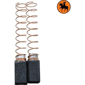 Koolborstelset voor AEG schroevendraaier TC25E1  - 6,35x6,35x11,5mm - Vervangt 012510
