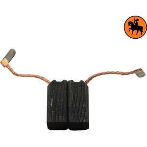 Koolborstelset voor Flex M1506FR - 6,3x7x15,5mm - Vervangt K33