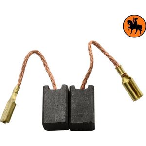 Koolborstelset voor Rupes Slijper BA31E - 6x8x13mm - Vervangt 47105