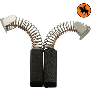Koolborstelset voor Rupes frees/zaag CN6 - 6x6x16mm - Vervangt 4777