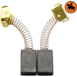 Koolborstelset voor Felisatti Polijstmachine CT285 - 7x12x18mm