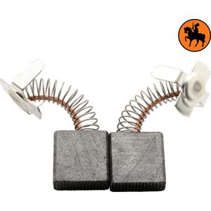 Koolborstelset voor Hitachi frees/zaag PDM-230 - 7x17x17mm