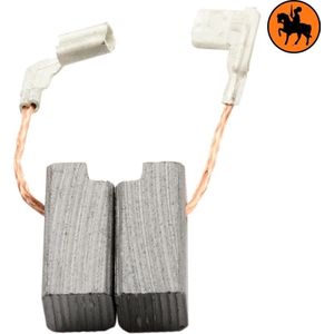 Koolborstelset voor Skil Schroevendraaier 6901 U2 - 6,35x6,35x14mm