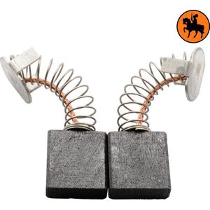 Koolborstelset voor Jepson frees/zaag 4007 - 7x17x18mm - Vervangt 0901008