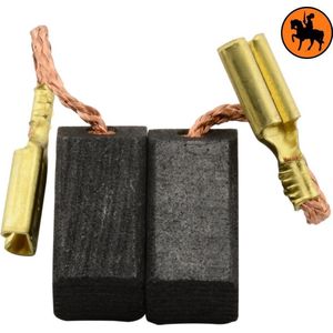 Koolborstelset voor ELU EMD401A - 6,3x6,3x13mm