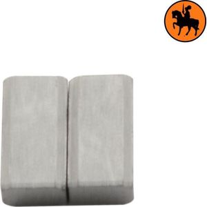 Koolborstelset voor Phillips scheerapparaat - 2,6x4x8mm