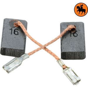 Koolborstelset voor Bosch PKS 66 - 5x10x16mm