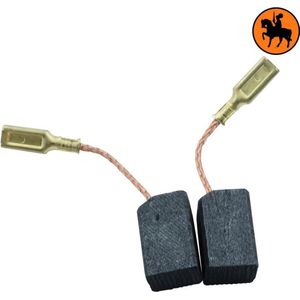 Koolborstelset voor DeWalt frees/zaag DW448 - 6,3x8x13,5mm