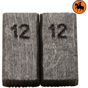 Koolborstelset voor AEG Slijper 378056 - 5x8x15mm - Vervangt 4.931.341.881