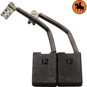 Koolborstelset voor Protool Slijper 621965 - 6,3x16x22mm - Vervangt 627024