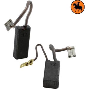 Koolborstelset voor DeWalt DW541A - 6x10x24mm