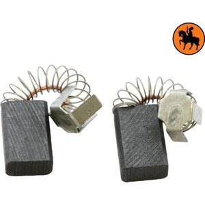 Koolborstelset voor Makita  RP0900 - 6x10x15mm
