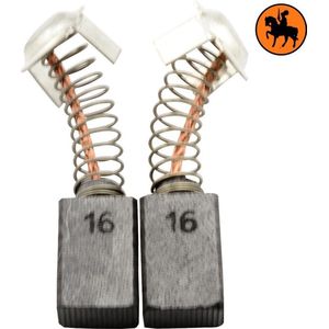 Koolborstelset voor Hitachi frees/zaag SP 18VB - 7x11x17mm