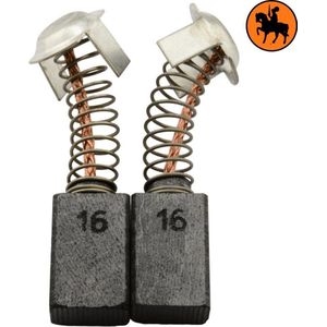 Koolborstelset voor Hitachi zaag CB 10V - 7x11x17mm