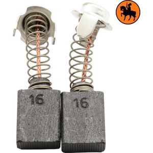 Koolborstelset voor Hitachi Schaaf P20SD - 7x13x17mm