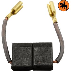 Koolborstelset voor Black & Decker D25124 K-AR - 5,2x9,5x12,7mm