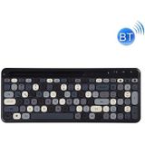 MOFII 888 100 Sleutels Draadloos Bluetooth-toetsenbord met Tablet Telefoon Slot (zwart Grijze Mix Kleur)