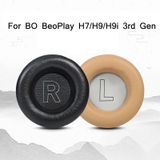 1 paar lederen spons oorbeschermers voor BO BeoPlay H7 / H9 / H9I 3RD