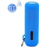 NewRixing NR-4016A TWS Outdoor Splashproof Bluetooth Speaker with Carabiner Handle & SOS Flashlight(Blue)