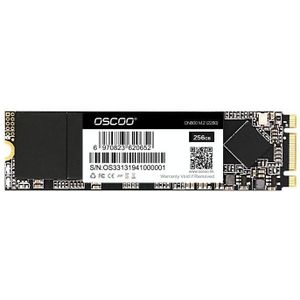 OSCOO ON800 M2 2280 Laptop Desktop Solid State Drive  Capaciteit: 256 GB
