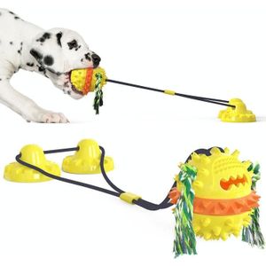 Pet Supplies Krachtige Suckers Dog Toys Molaire Tanden bijten Ballen Hond Biting Katoenen Touw Toys