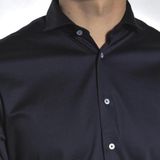 Blue Industry - Shirt - Slim Fit - Minimalistisch - Wide Spread Kraag